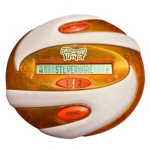 VTG 2002 Hasbro Catch Phrase Junior Jr. Handheld Electronic Game 8+~TESTED WORKS